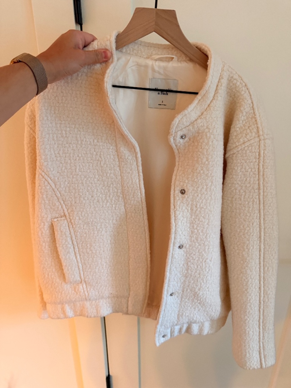 Abercrombie jacket size small